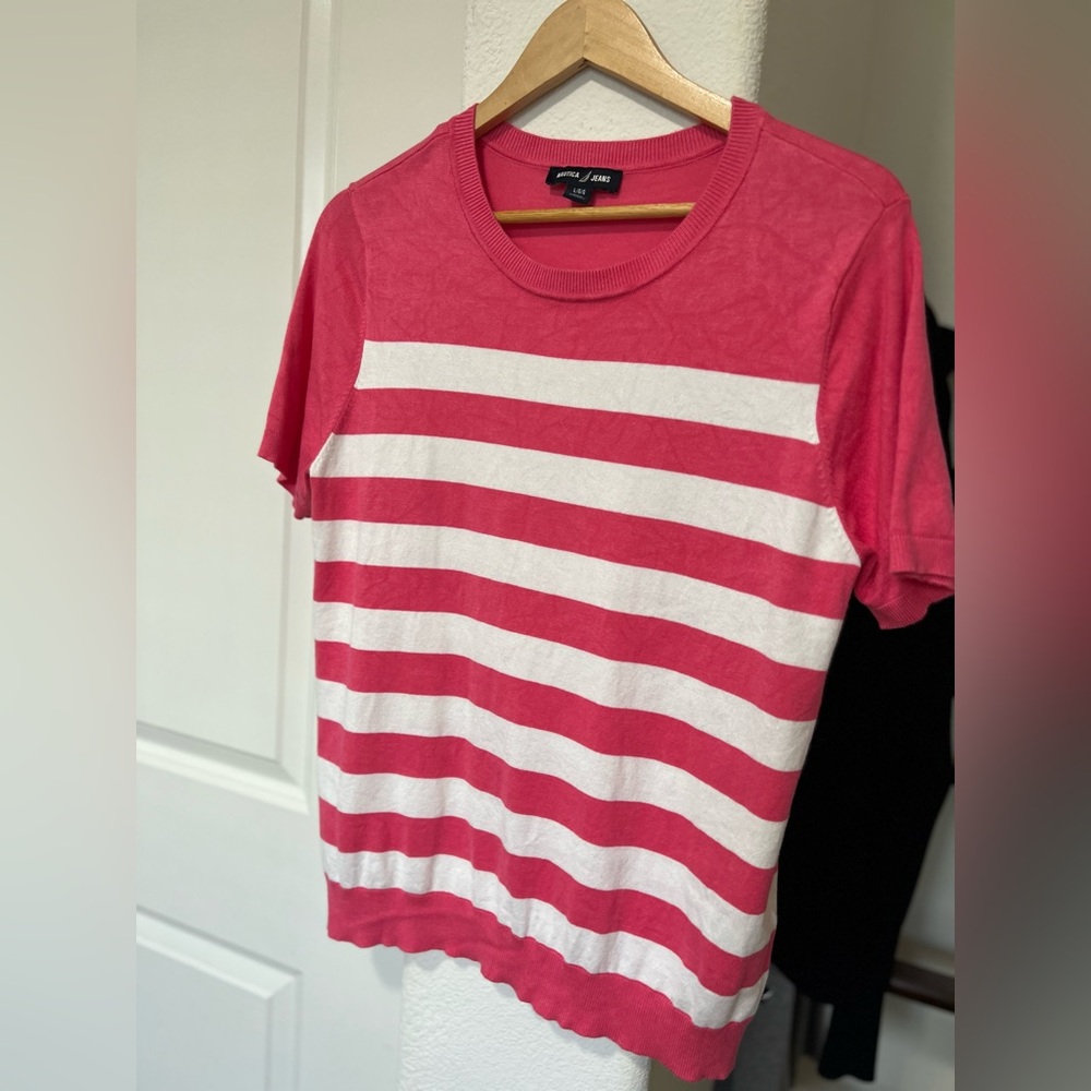 NAUTICA Stripes Knit Top - Picture 2 of 6